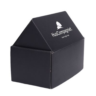 Capa ULTRAVIOLETA de empaquetado plegable de la caja de Tab Lock Gable Corrugated Paper