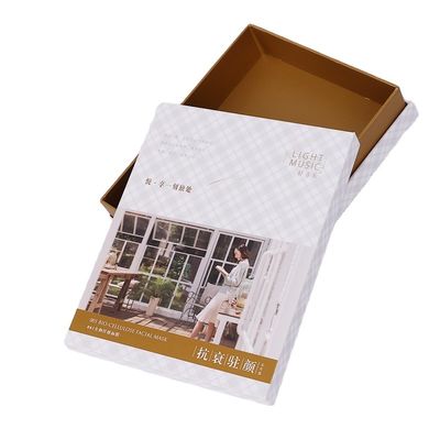 Caja de empaquetado reciclada de la suposición de la cartulina 1200gsm para los regalos que embalan