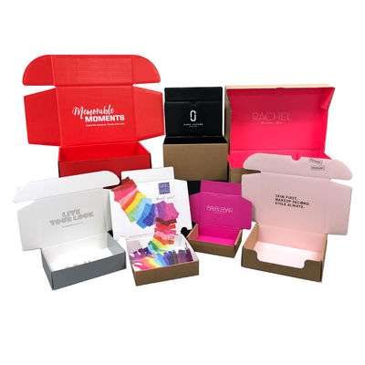 Rectángulo de papel acanalado de C2S Art Paper Apparel Packaging Boxes