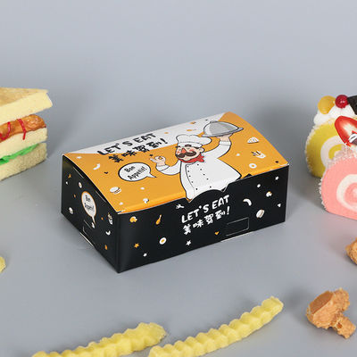 Capa impermeable de OilProof C1S C2S Art Paper Snack Packaging Box PE