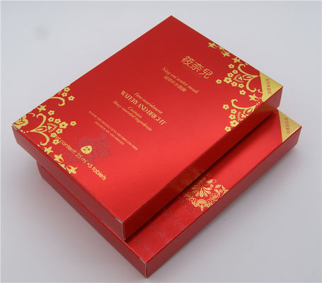 Logotipo de encargo de empaquetado de las cajas del cosmético disponible de la cartulina 350gsm