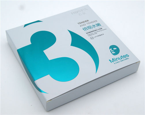 Caja cosmética Matt Lamination del maquillaje de Macaron CMYK de la cartulina