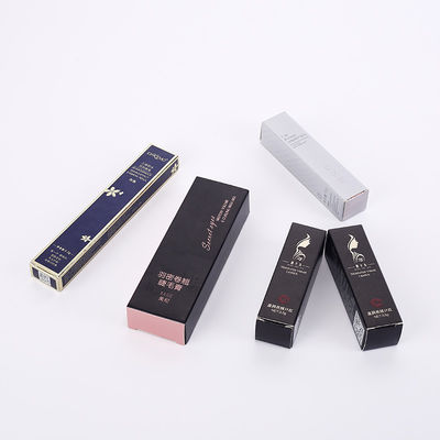 Color de empaquetado de Pantone de las cajas del protector labial de encargo del cartón 350g