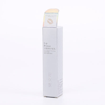 Color de empaquetado de Pantone de las cajas del protector labial de encargo del cartón 350g