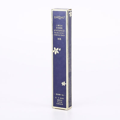 Color de empaquetado de Pantone de las cajas del protector labial de encargo del cartón 350g