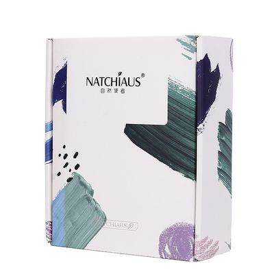 Art Paper 400g acanaló el regalo de empaquetado de papel del traje de la ropa de la caja