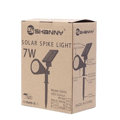 La luz electrónica 200g 250g acanaló la caja de empaquetado de papel para el envío