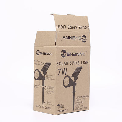 La luz electrónica 200g 250g acanaló la caja de empaquetado de papel para el envío
