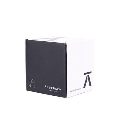 Caja acanalada plegable de papel de la cartulina EE flauta de F para el empaquetado del regalo