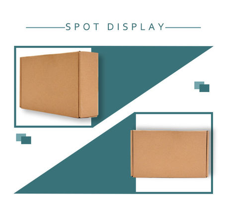 Pliegue la caja de regalo acanalada de la ropa de PMS Logo Mailer Shipping de encargo