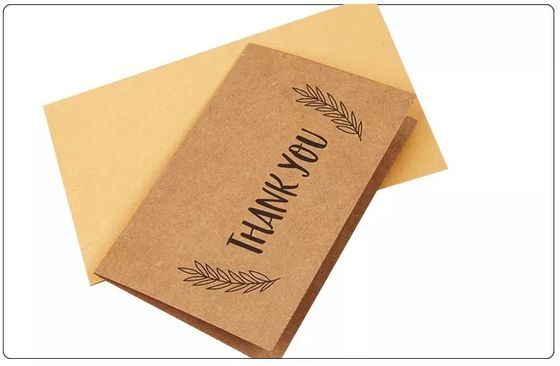 Barnizar la celebración reciclada cartulina del festival de las tarjetas de cumpleaños de 1.8m m