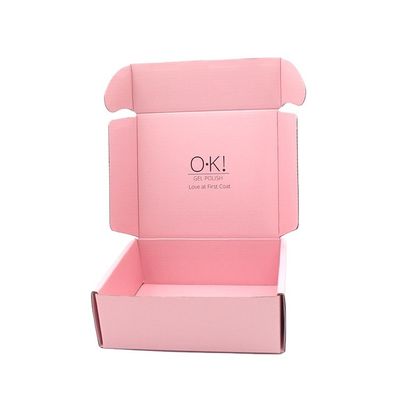 Caja de empaquetado de papel acanalada e flauta