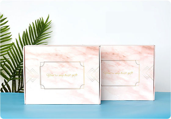Caja de empaquetado de papel acanalada e flauta