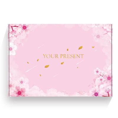 Caja de envío cosmética acanalada de la impresión en offset CMYK los 28*15*6cm