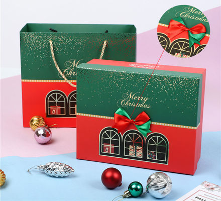 Reciclado 2 pedazos 250g Art Paper Cardboard Gift Boxes con las tapas
