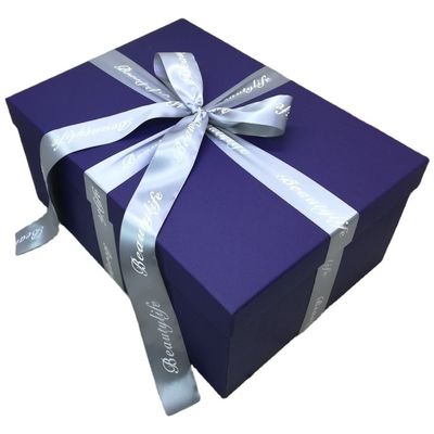 La Navidad pega CMYK que el regalo magenta caja de embalaje de cartón corrugado