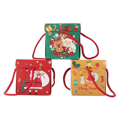De papel amistoso lleno de la impresión PMS CMYK Eco encajona la Navidad decorativa