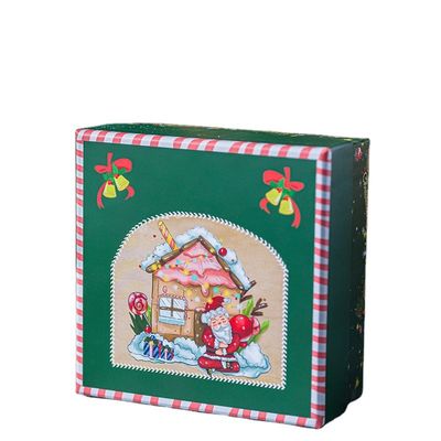 Amontonamiento del cierre magnético de empaquetado reciclado olográfico de la caja del regalo