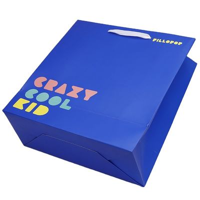 Bolsas de papel imprimibles de C1S con la manija de la cuerda
