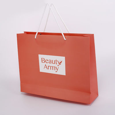 Empaquetado imprimible del regalo de las bolsas de papel de Matt Logo Common los 28*15*28cm