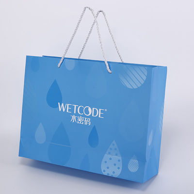 La anchura colorida 25m m de CMYK Pantone recicló la bolsa de papel para el regalo