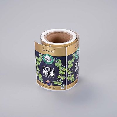 Etiquetas autoadhesivas de encargo cosméticas termales adhesivas del producto CMYK PMS
