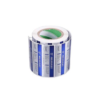 Estilo multi de punto del color de las etiquetas autoadhesivas de encargo cuadradas del polipropileno