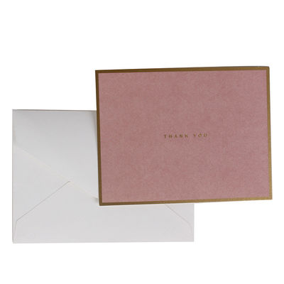 Tarjeta de regalo de la Navidad de Matte Glossy CMYK Pantone favorable al medio ambiente