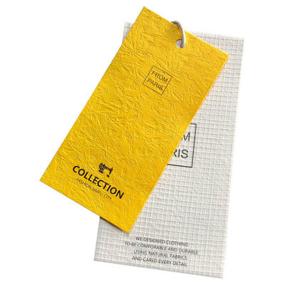 CMYK personalizó la etiqueta colgante