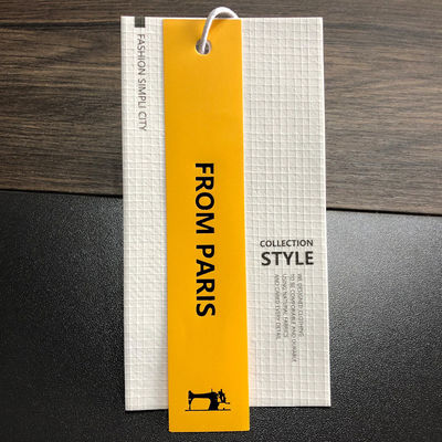 CMYK personalizó la etiqueta colgante