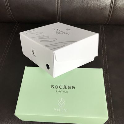 300g impreso plegable 350g acanaló la caja del cartón calza el envío del regalo