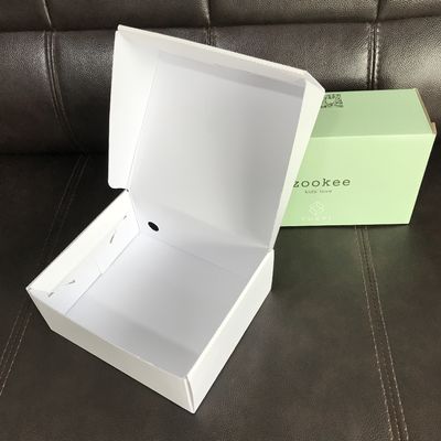300g impreso plegable 350g acanaló la caja del cartón calza el envío del regalo