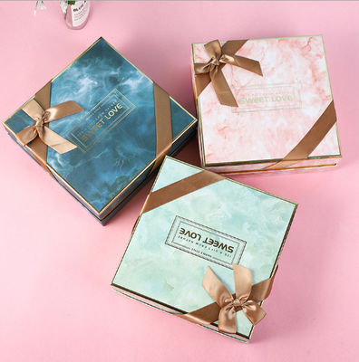 Cajas del regalo 1200g Grey Board Custom Food Packaging del chocolate